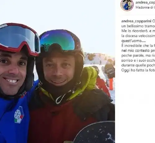Avvistato Valentino Rossi: selfie per tutti