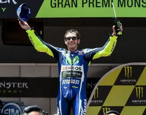 Rossi ringrazia la Michelin