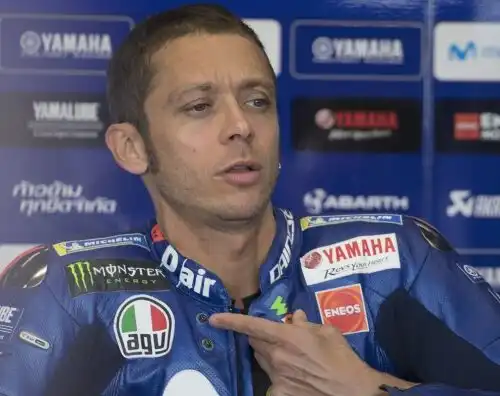 Valentino Rossi si gode la giornata