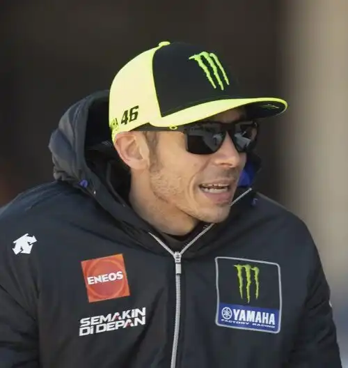 Valentino Rossi ha già acceso il motore