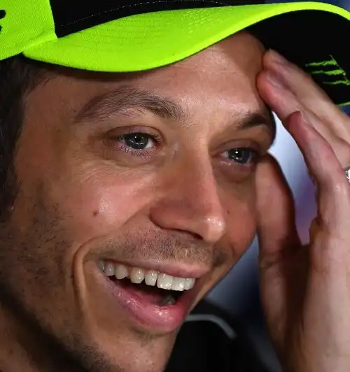 Pernat e la strana Yamaha di Valentino Rossi