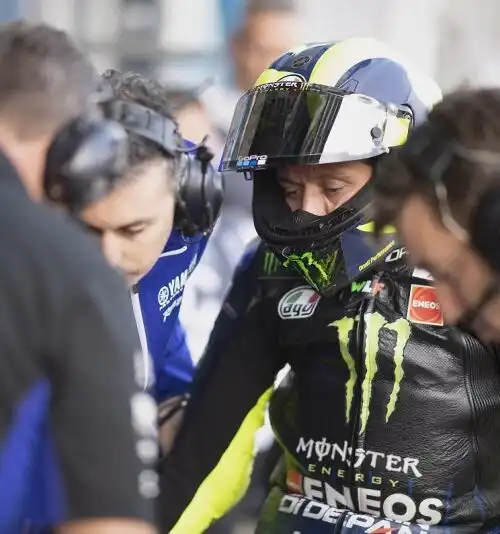 Valentino Rossi stupito dal gap con Viñales