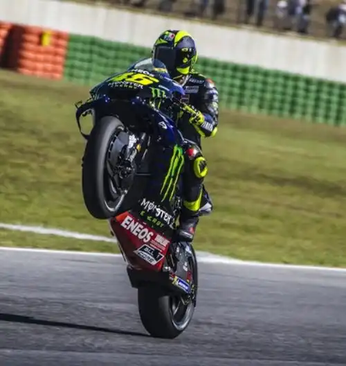 Valentino Rossi è contento ma non troppo
