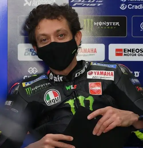 Moto3: tutto lo sgomento di Valentino Rossi per Dupasquier