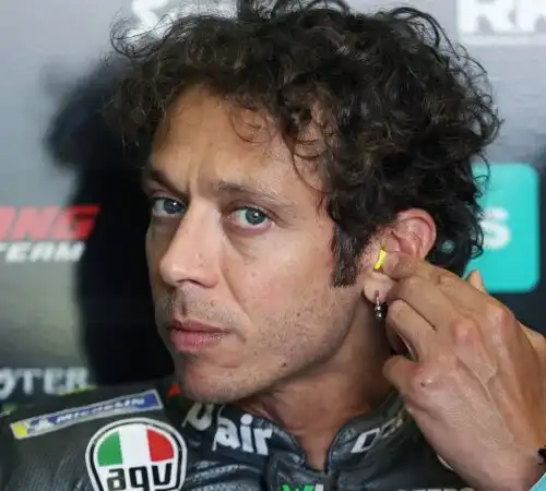 Valentino Rossi rammaricato per il time-attack