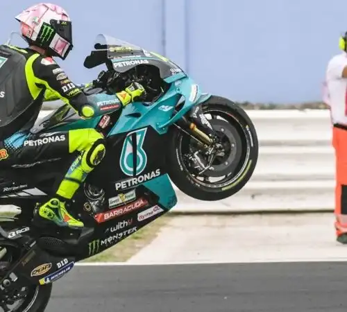 Valentino Rossi non esclude un ritorno in pista