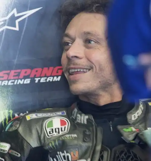 Valentino Rossi, pieno di applausi anche a Portimao