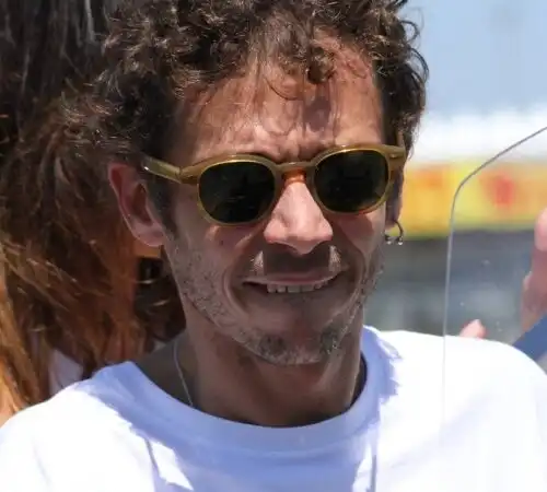 Valentino Rossi, blitz al Misanino con 6 allievi