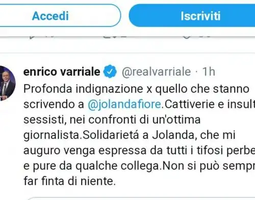Enrico Varriale soccorre Jolanda De Rienzo