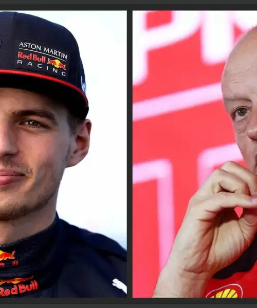 La Ferrari strizza l’occhio a Max Verstappen. Foto