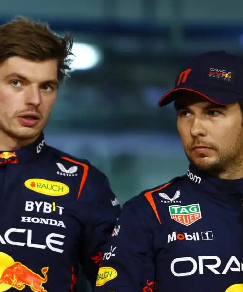 Red Bull stufa di Perez, nuovo compagno per Max Verstappen: le immagini
