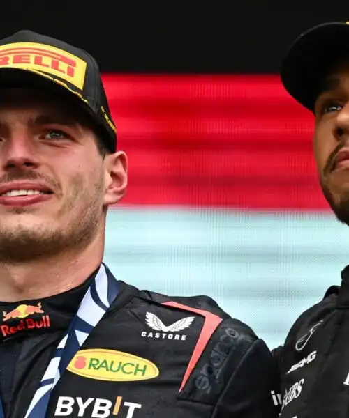 Lewis Hamilton in Red Bull: Max Verstappen è perentorio. Foto