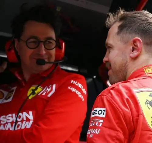 F1, Mattia Binotto svela un retroscena su Sebastian Vettel