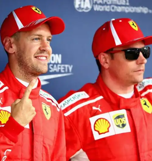 F1, Sebastian Vettel incorona Kimi Raikkonen