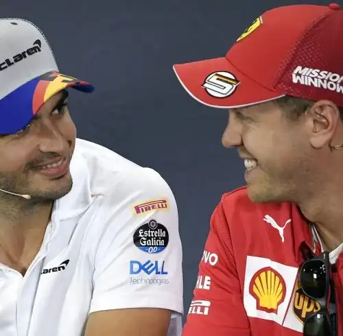 Ferrari: Carlos Sainz rivela il bel gesto di Sebastian Vettel
