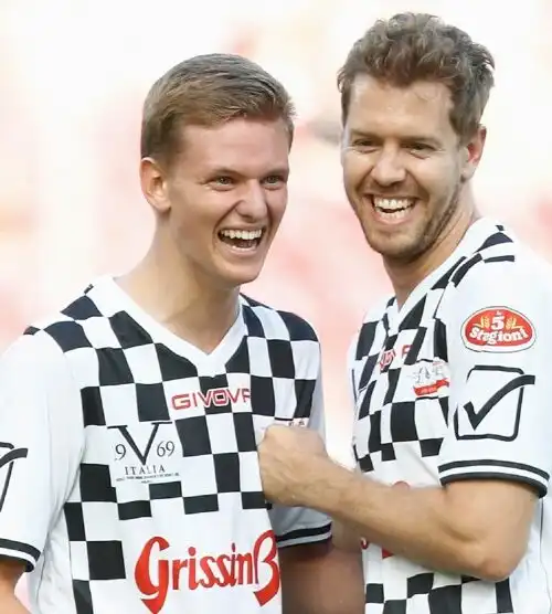 Mick Schumacher lancia un messaggio a Sebastian Vettel