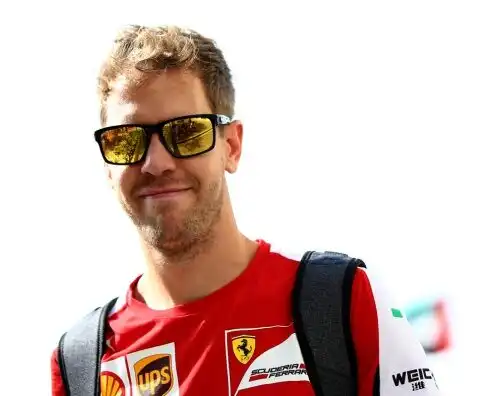 Vettel gongola: “Che bella la Ferrari”
