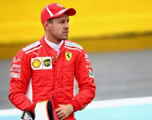 Sebastian Vettel non fa una piega