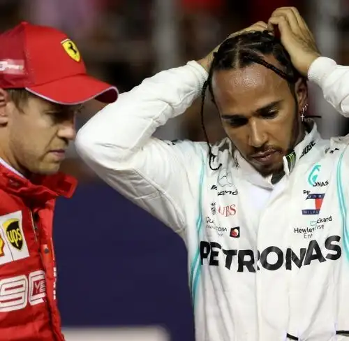 La Red Bull boccia Vettel, la Mercedes no