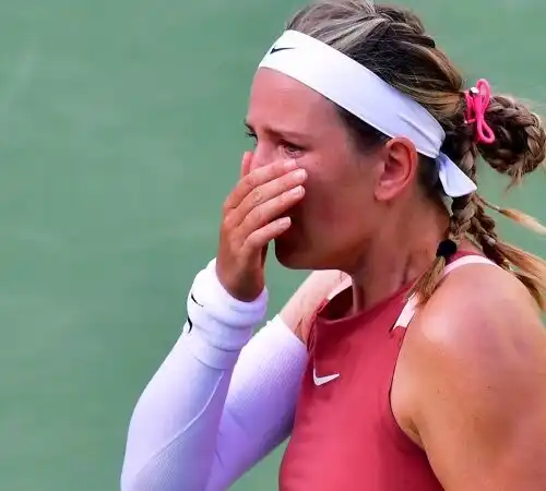 Indian Wells, le lacrime di Victoria Azarenka fanno il giro del mondo