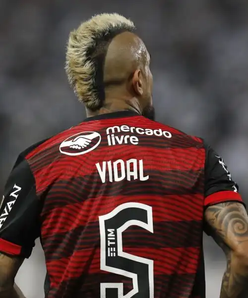 Copa Libertadores, il Flamengo di Arturo Vidal vince con il Corinthians