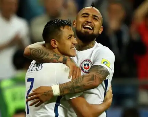 Il Cile perde i pezzi: via Vidal e forse Sanchez
