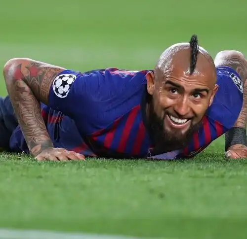 Inter, Vidal è più lontano: “colpa” anche di Messi