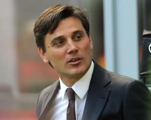 Montella:”Con la Juve non è uno spartiacque”