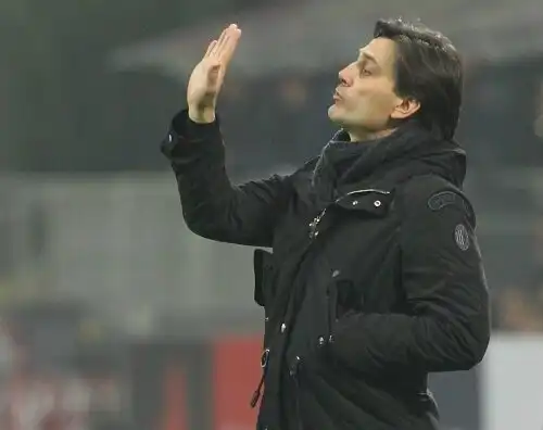 Montella: “Milan in credito con errori arbitrali”