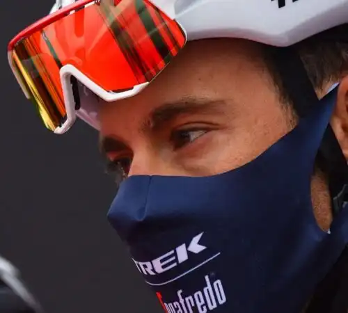 Vincenzo Nibali, maschera di dolore e Giro a rischio