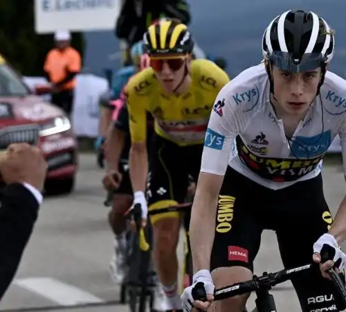 Doppio Mont Ventoux al Tour: Pogacar ha sofferto con Vingegaard