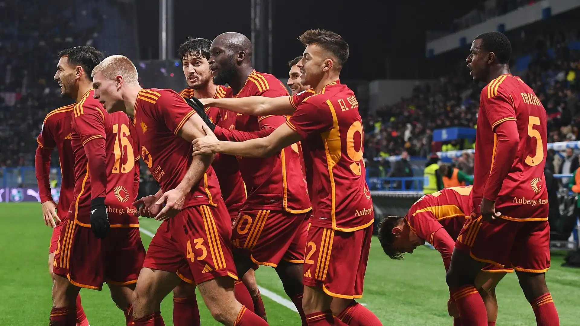 Vittoria di carattere per la Roma: immagini
