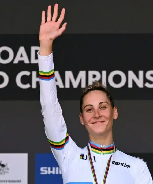 Mondiali ciclismo, Vittoria Guazzini è la migliore Under 23 della crono donne