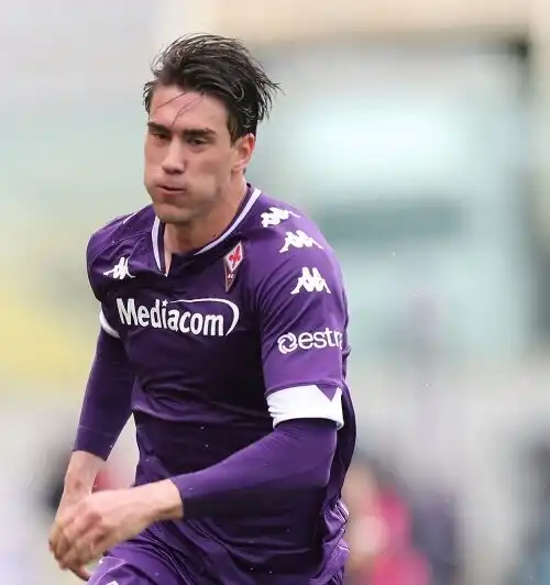 Fiorentina, c’è anche un’inglese per Dusan Vlahovic