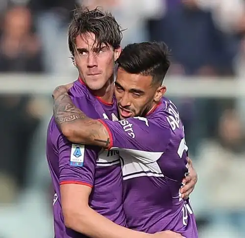 Serie A, tris della Fiorentina al Cagliari