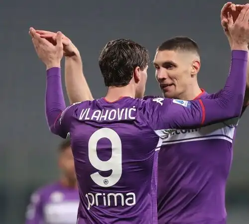 Fiorentina da urlo, Vlahovic si fa perdonare: Genoa travolto 6-0