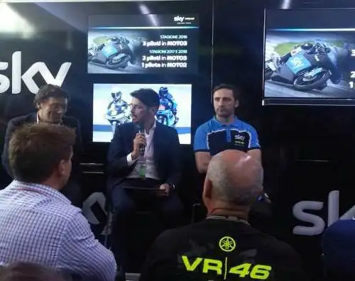 Sky-VR46: arrivano Bulega e le Moto2