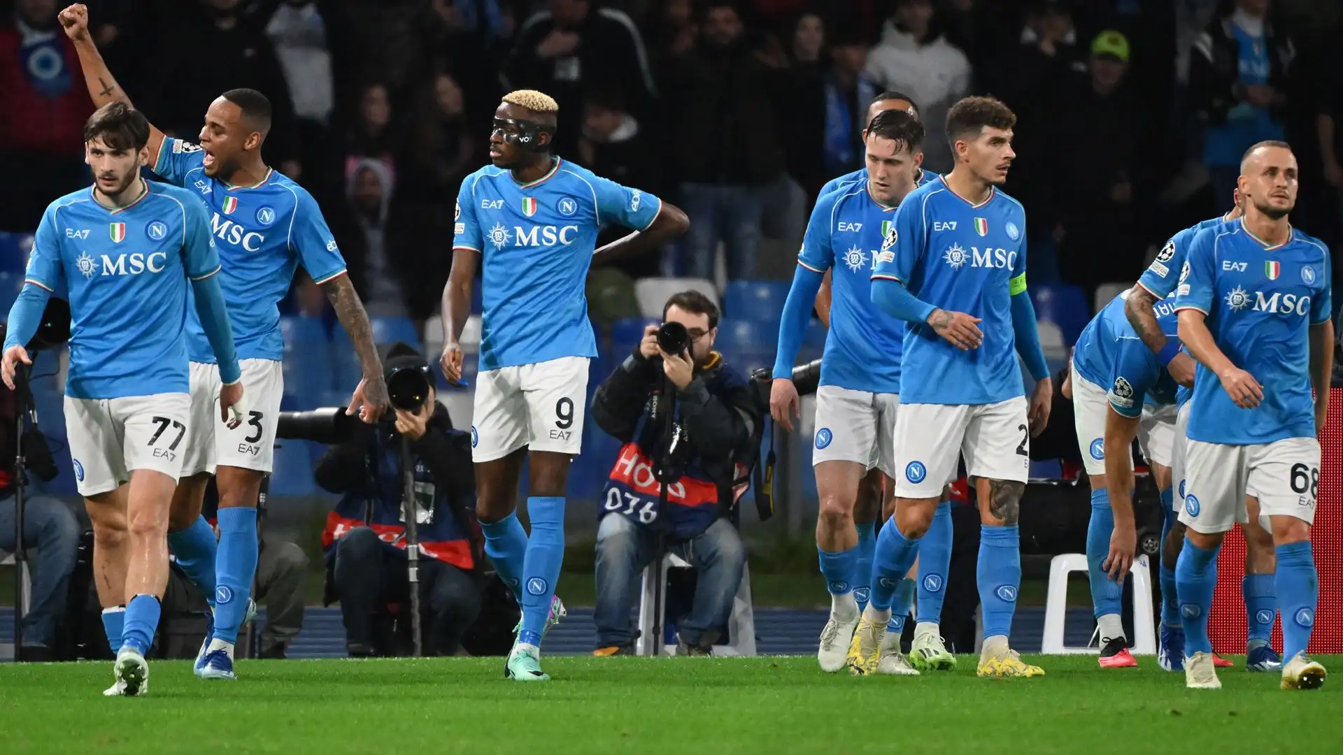 Ora per gli azzurri è il momento di tornare a pensare al campionato
