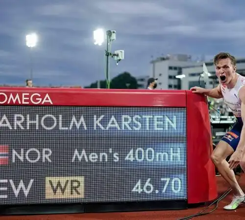 Atletica, Warholm fa la storia alla Diamond League