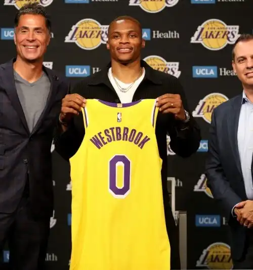 Lakers, Russell Westbrook è ancora incredulo
