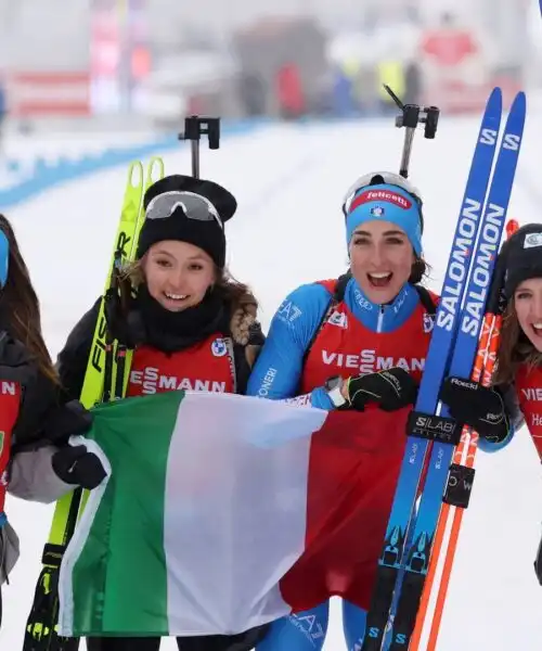 Dorothea Wierer e le Azzurre entrano nella storia a Oberhof