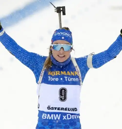 Biathlon, la Wierer è nella storia