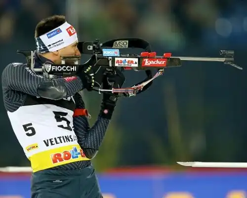 Biathlon, brillano Windisch e Hofer