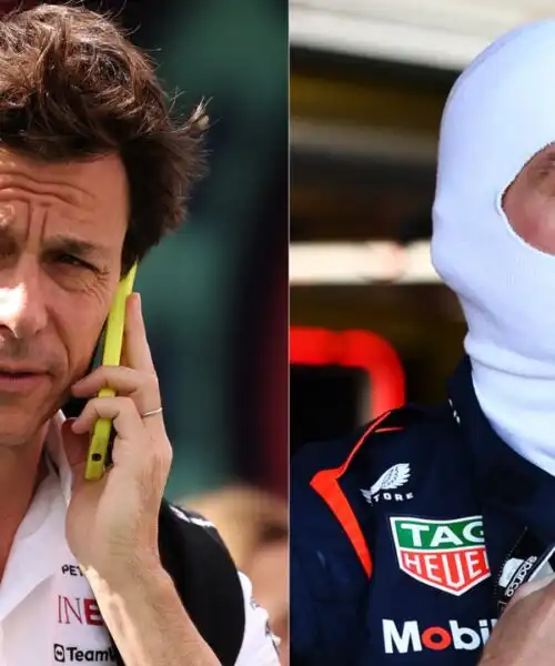 F1, Toto Wolff si pente e contatta Max Verstappen. Foto