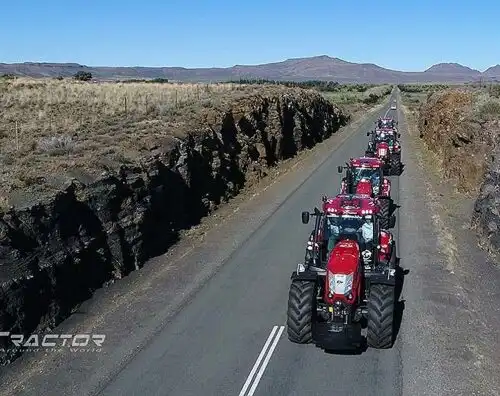 Quattro trattori alla conquista del Sudafrica
