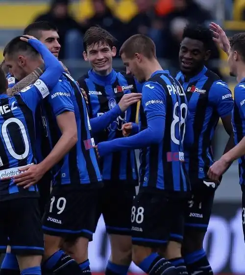 Zapata 4 gol, l’Atalanta sbaraglia il Frosinone
