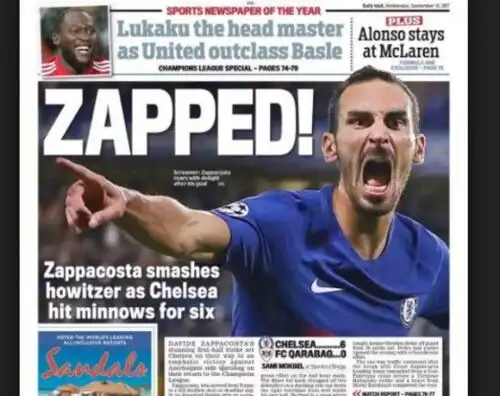 Inghilterra ai piedi di Zappacosta