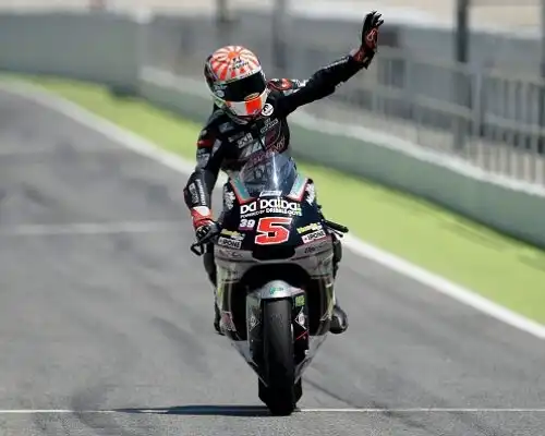 Zarco, vittoria con dedica a Salom