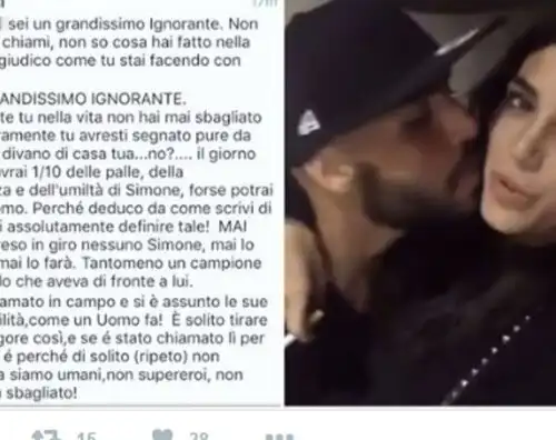 Zaza, la rabbia della fidanzata: “Ignoranti”