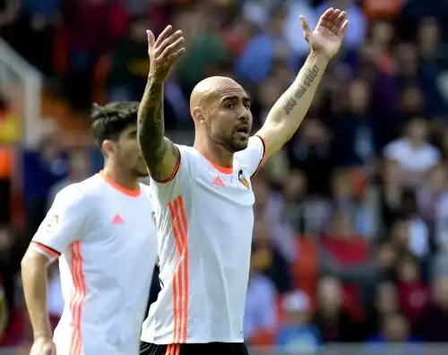 Valencia, gol con dedica per Zaza